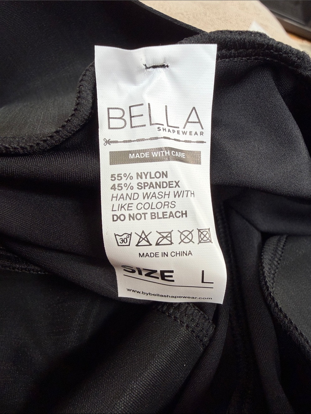 Bella Black High-Rise Shapewear Leggings - Picture 4 of 4